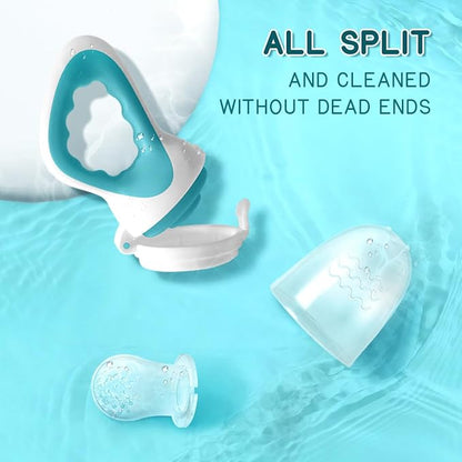 Baby Solids/Frozen Fruit Feeder Pacifier, Infant Teether Toy 4M+ 2-Pack -