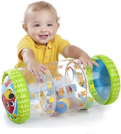 Infant Inflatable Roller PVC Early Development Crawling Toys, with Balls 3 Months 3 Years