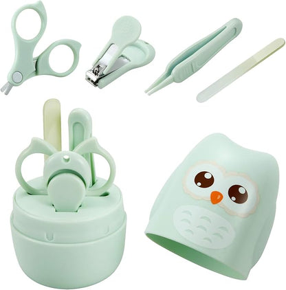 PandaEar Baby Nail Manicure Pedicure Grooming Care Kit & Baby Nail Trimmer