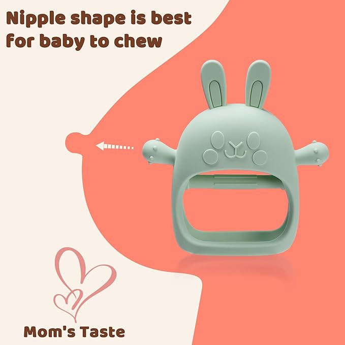 Teething Toys, Baby Toys 6-12 Months 6-12 Months, Free(2 Packs)