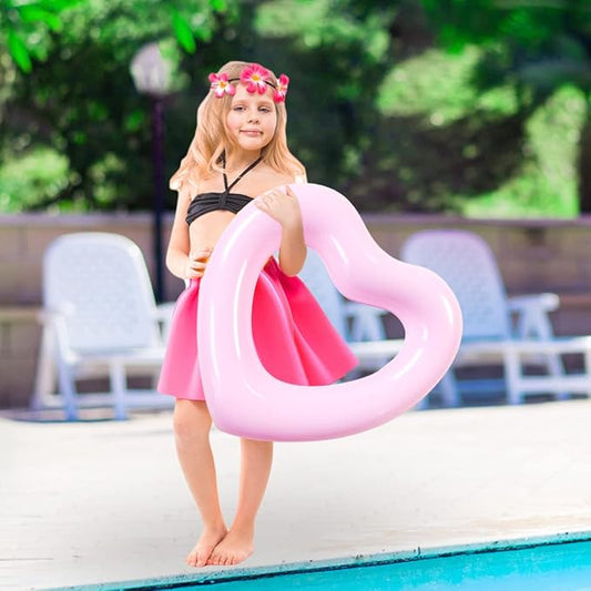 Inflatable Pool Float Ring is Suitable for Children, Bath Ring is Suitable for Backyard Pool Party Water River sea Beach Toys