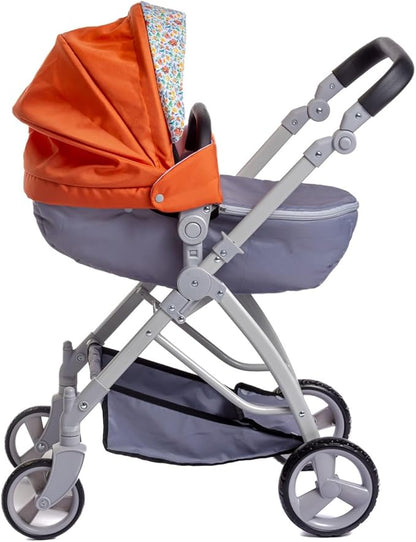 JC Toys - for Keeps Playtime | Deluxe Folding Sports Pram Stroller 20" | 3+