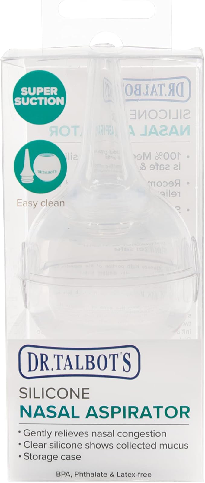 Dr. Talbot's Nasal Aspirator for Babies - Silicone