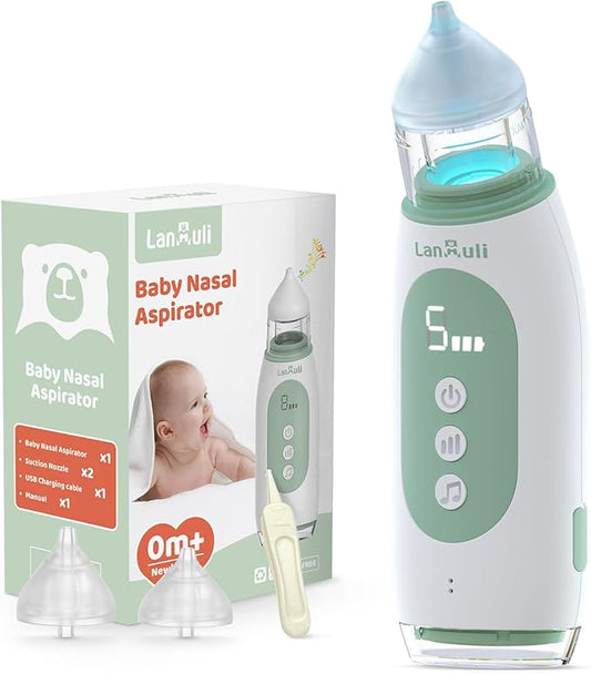 Hospital-Grade Nasal Aspirator for Baby, Automatic Toddler Nose Sucker