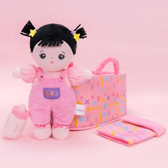 OUOZZZ 10" Soft Baby Doll Gift Set - First Baby