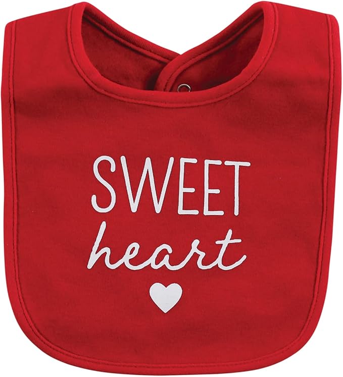 Hudson Baby Unisex BabyCotton Bib and Headband or Caps Set