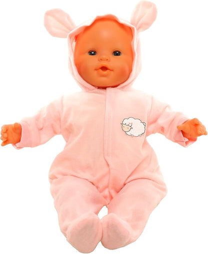 ENOCHT Baby Doll Clothes Casual Cute Handmade Sheep Long-Sleeved Clothing 14-17 Inch