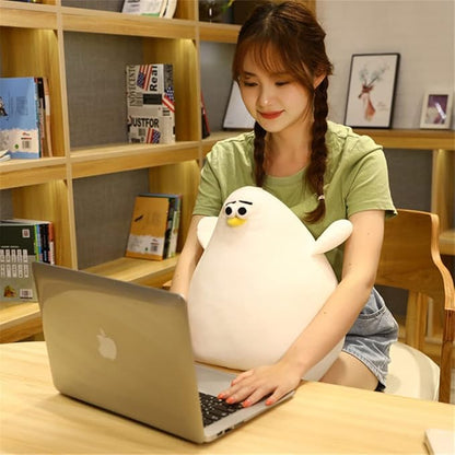 26/40cm Simulation Mother Hen Doll, Funny Fat Chicken Plush Toys (26.cm)