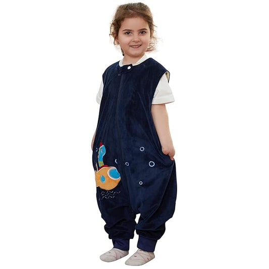 Infant Toddler Sleeping Bag, Baby Sleeping Sack Sleeveless 4 Season 5-6T, Dragon
