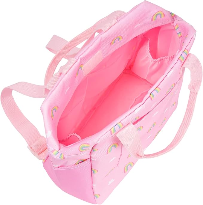 ADORA Baby Doll Diaper Bag with Sturdy Straps, Includes Changing Mat and 2 Doll Diapers (Fits 13" Dolls) 3+ -