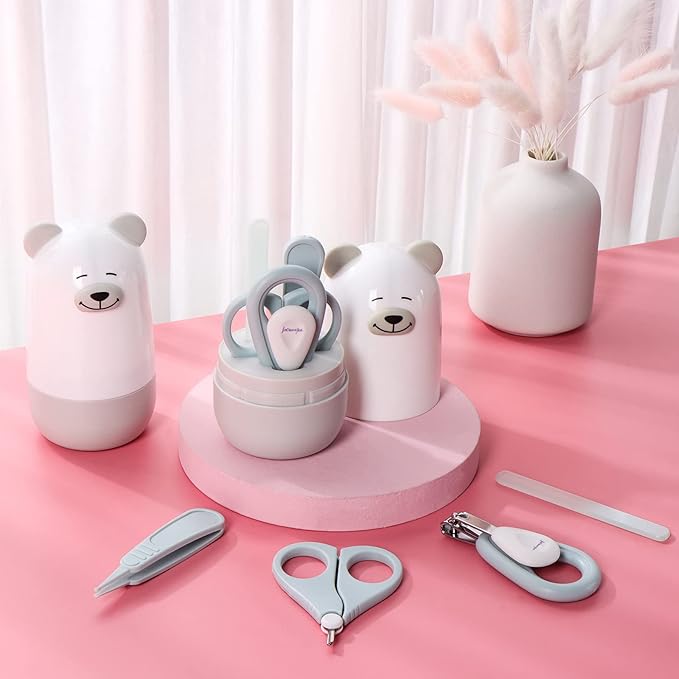 Baby Nail Clippers Set for Newborn,Infant Nail kit for New Parents Gift