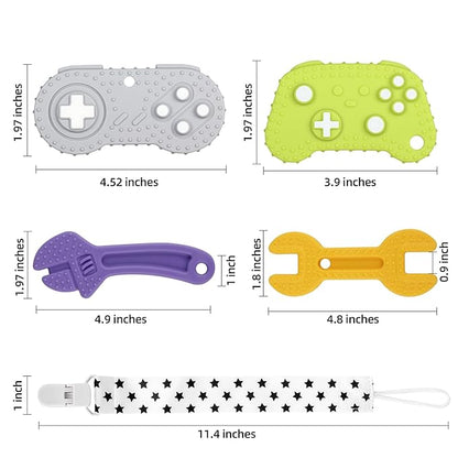 Chuya Baby Teething Teether Toys for Infant Toddlers Relief of