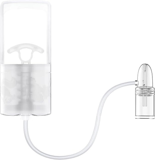 Baby Nasal Aspirator with Powerful Hand Pump & Non-invasive Nose Tip, Quiet & Comfortable Nose Suction for Baby (3 Fingers