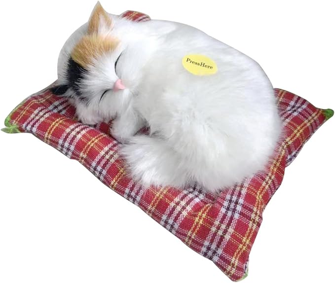 Simulation Lovely Cat Make Sounds Doll Cute Sleeping Plush Cats