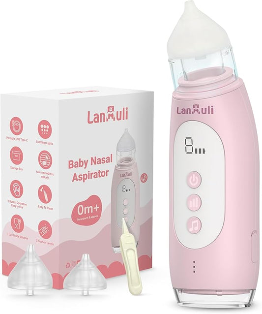 Hospital-Grade Nasal Aspirator for Baby, Automatic Toddler Nose Sucker