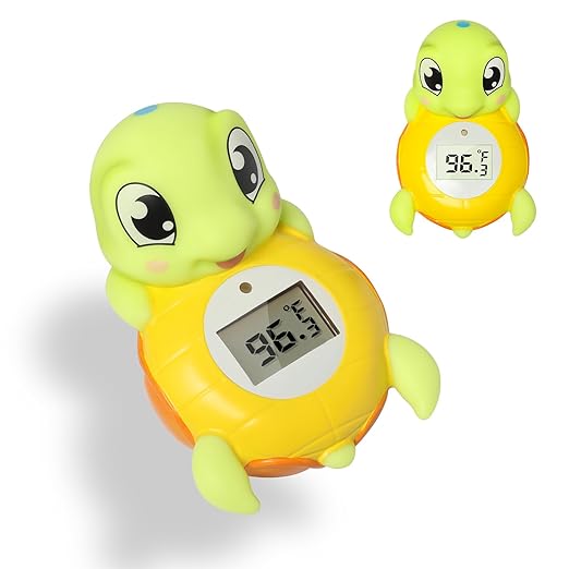Backstroke Sea Turtle Baby Bath Thermometer,The Infant Baby Bath Floating