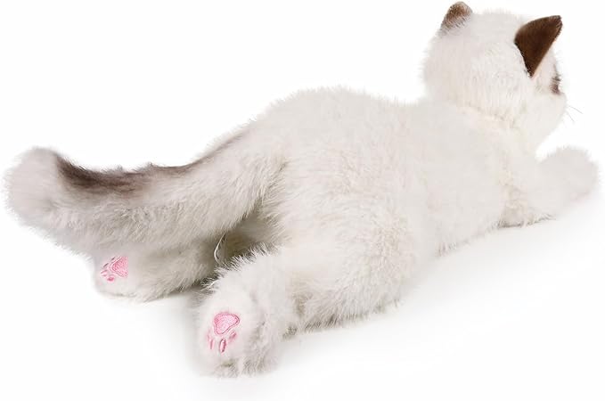 Ice King Bear 16" Realistic Ragdoll Cat Stuffed Animal 2lb