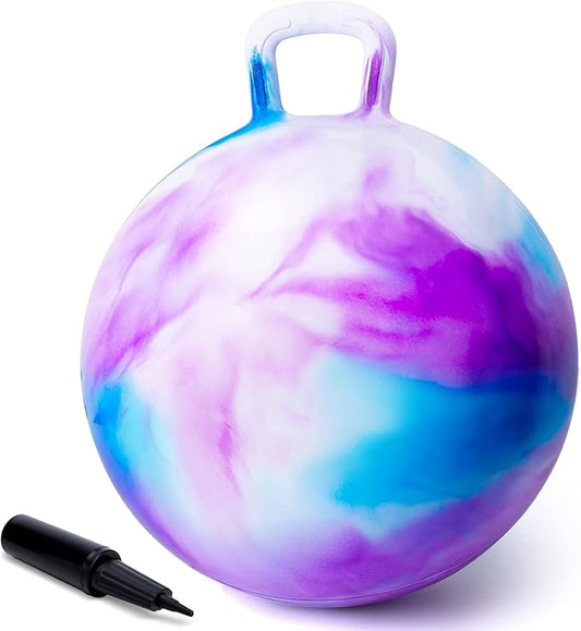 Hopper Ball, Hopping Toys for Kids 18inch Bouncy 3-8, Inflatable