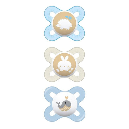MAM Start Newborn Girl Pacifiers, Best for Breastfed Babies 3 Count