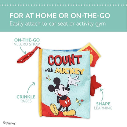Disney Baby Mickey Mouse Count with Mickey Soft Book
