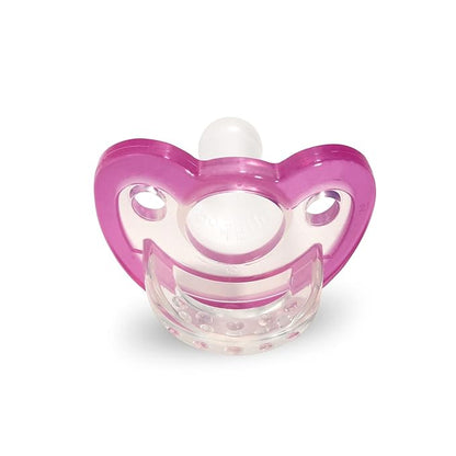 RaZbaby JollyPop Baby Pacifier for Newborns 0-3m - Soft BPA Free Medical Grade Silicone Made in The USA with a Durable one Piece Construction 6