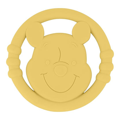Cudlie Disney Silicone Teether Toy Set for Infants, Food Grade and BPA Free Teethers for Babies 6-12 Months 2-Pack Teether