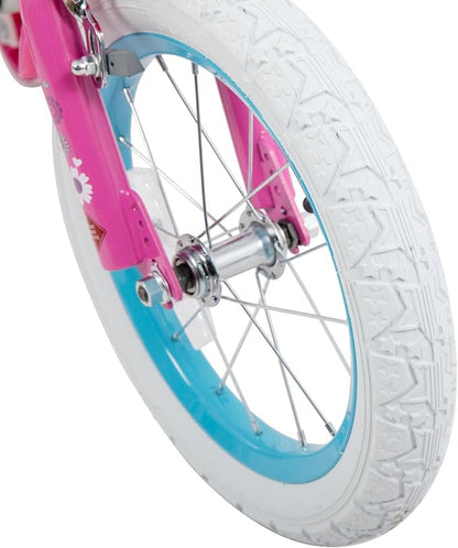 JOYSTAR Little Daisy Kids Bike for Girls Boys Ages 2-7 Years, 12 14 16 Inch Girls Bikes with Doll Bike Seat & Streamers