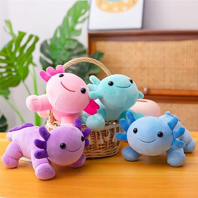 Axolotl Stuffed Animal Cute Axolotl Plush Doll Soft Toy 9.8