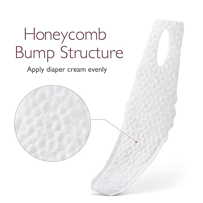 Momcozy Baby Diaper Cream Applicator Kit - Spatula, Finger Wipes & Waterproof Sleeve