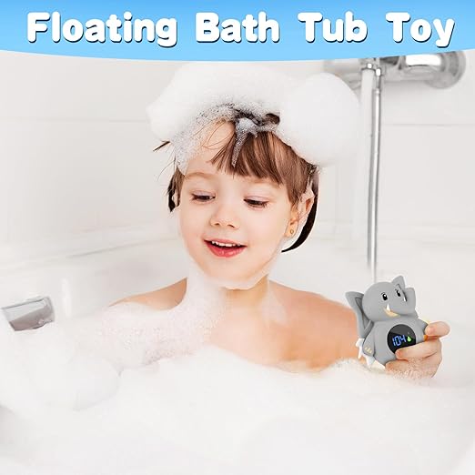Baby Bath Thermometer, with LED Display and Temperature Warning