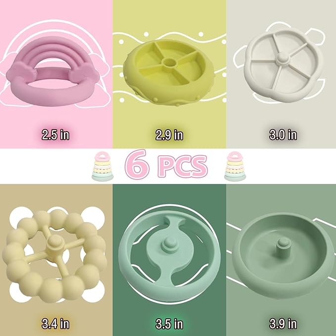 Baby Teething Toy, Silicone Teething Toys