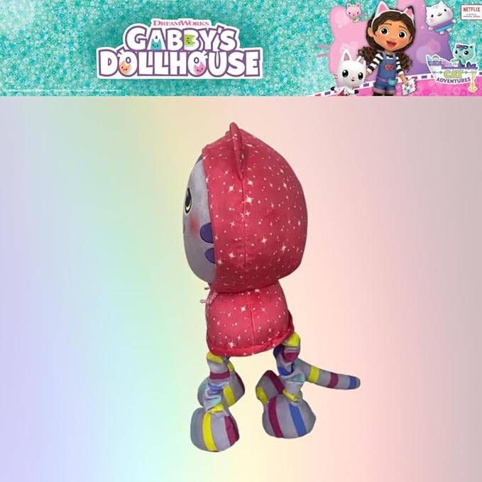 Franco DreamWorks Gabby's Dollhouse DJ Catnip Bedding Super Soft Plush
