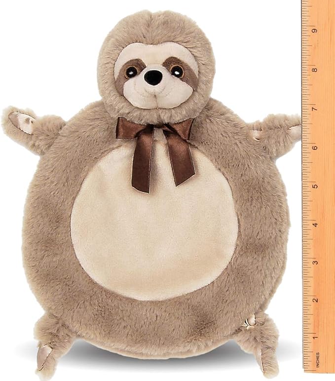 Bearington Baby Wee Speedster, 8 x 7 Inch Small Sloth Stuffed Animal