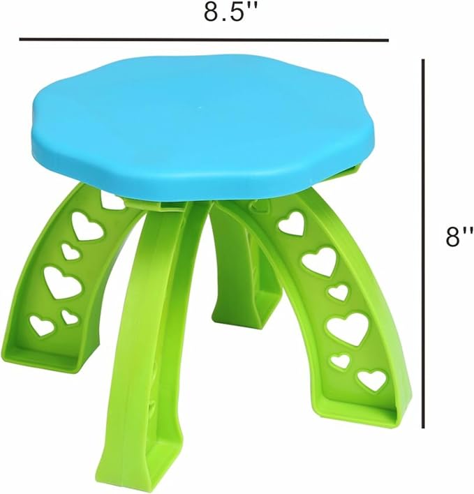 Toddler Sensory Sand and Water 3 Tier Table with Chair | Indoor & Outdoor Water and Sand Summer Beach Toys and Play Table for Kids