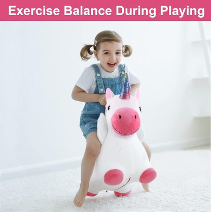 iPlay, iLearn Bouncy Pals Unicorn Horses 18 Month 2 3 4 Year