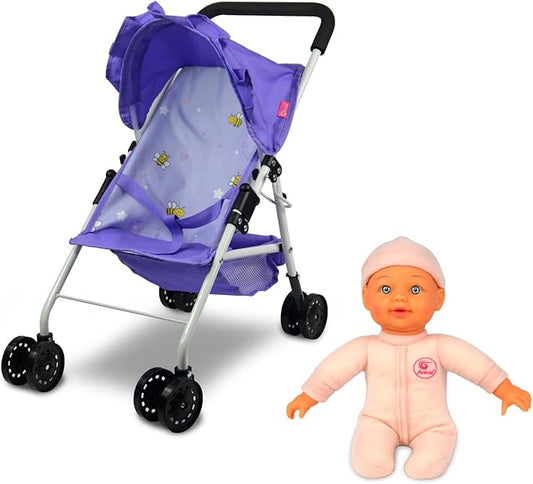Baby Doll Collection Anivia Doll Stroller Heart Design Gifts 102 (DA004L