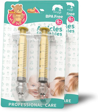 Nasal Syringe for Baby ( Yellow ) - 4PCS