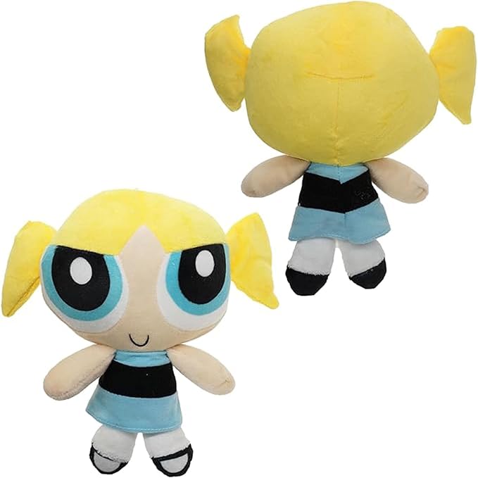 3Pcs 22cm/8inch Movie Cartoon Police Girl Plush Stuffed Doll Anime