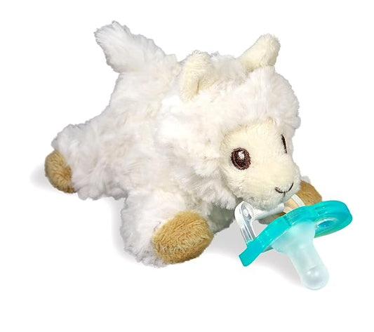 RaZbaby RaZbuddy JollyPop Pacifier Holder w/Removable Baby Pacifier - 0m+