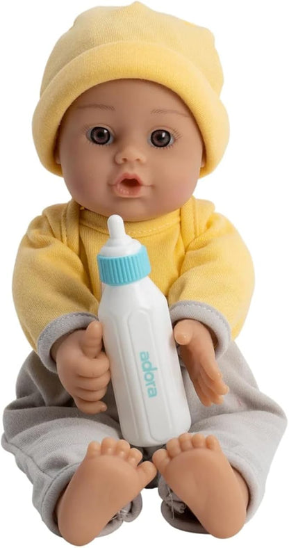 Adora Amazon Exclusive Sweet Babies Collection, 11” Soft and Cuddly Boy Baby Doll Machine Washable, Birthday Gift For Ages 1+ - Baby Llama