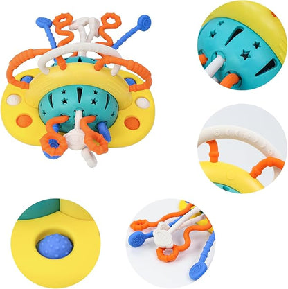 Baby Toys Silicone Suction Cup Toy for High Chair Toddler 6 12 1 Year