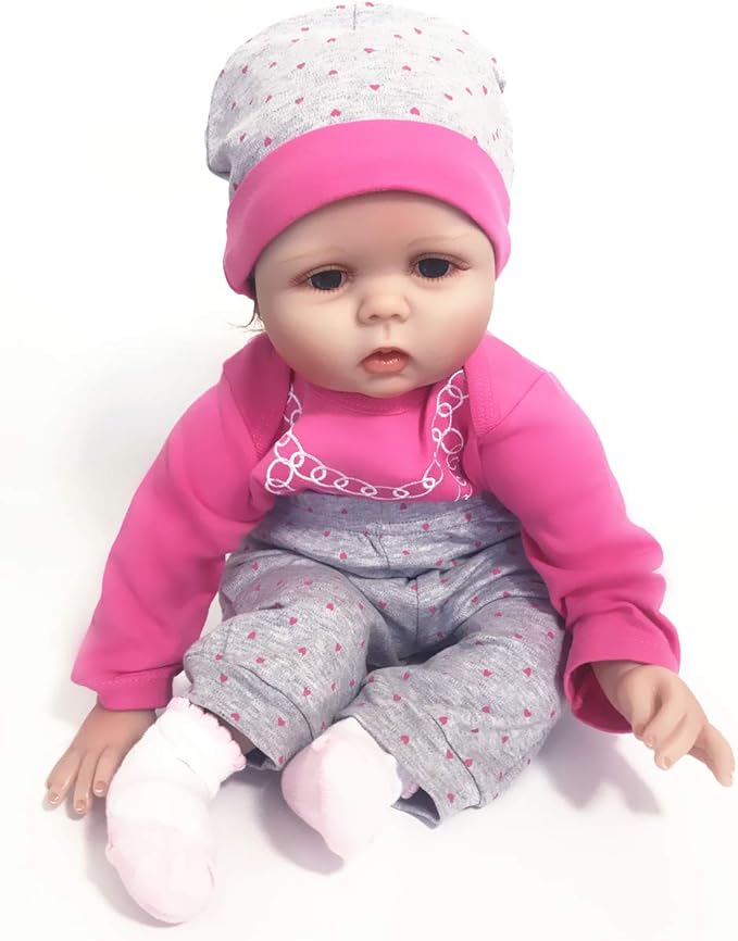 Reborn Doll Girl Clothes 20-22 Inches Newborn Baby Girl 4