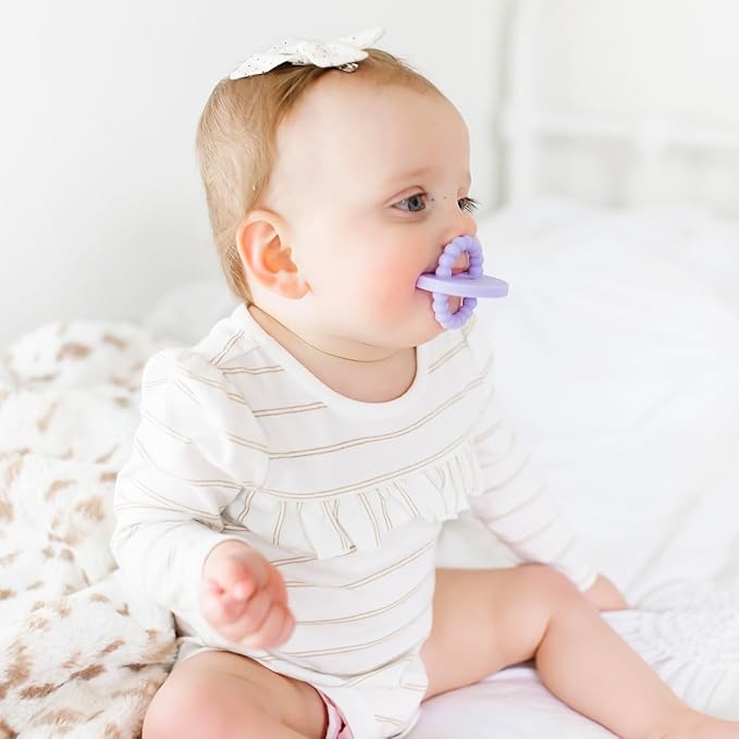 Ryan and Rose Cutie Bit Teether (Lavender)