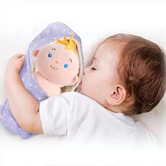 12" Soft Baby Doll Set，My First Baby Doll ，for Ages 1 Year