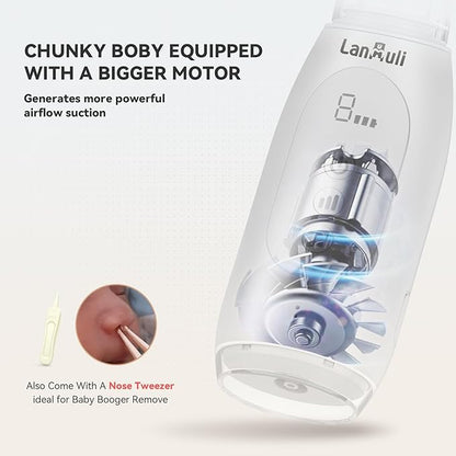 Hospital-Grade Nasal Aspirator for Baby, Automatic Toddler Nose Sucker
