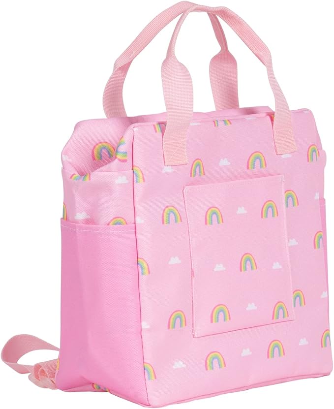 ADORA Baby Doll Diaper Bag with Sturdy Straps, Includes Changing Mat and 2 Doll Diapers (Fits 13" Dolls) 3+ -