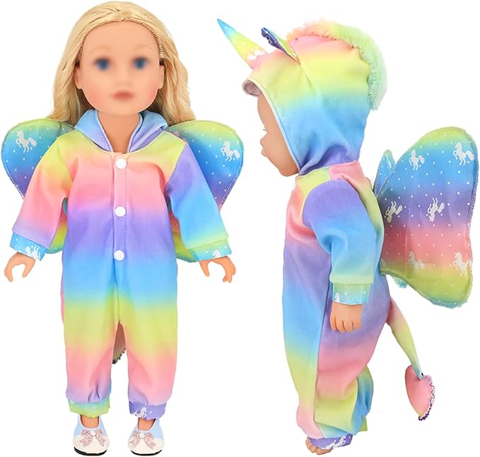 SOTOGO 6 Sets Doll Clothes Outfits for 14 to 17 15 Inch 18 Inch