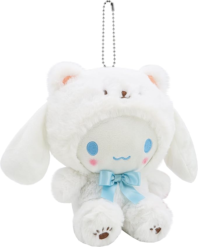 Kawaii Cartoon White Bear Cross-Dressing Series Plush,Soft Plush Doll Cute Soft Toys 4in)