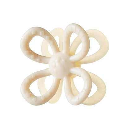 Baby Teething Toys, Silicone Teether Relief Soothing Sore Gums, Baby Chew Toys, Baby Toys 3-12 Months Beige