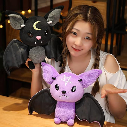 NatureMan Bat Plush Stuffed Animal Toy, Soft Huggable Doll for Kids 11.8inch)